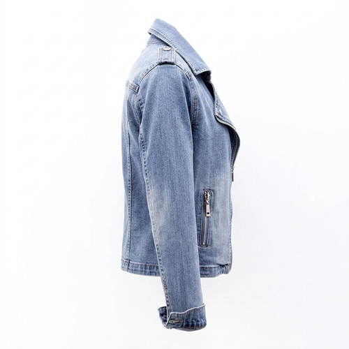 Elena | Women's Cropped Denim Jacket