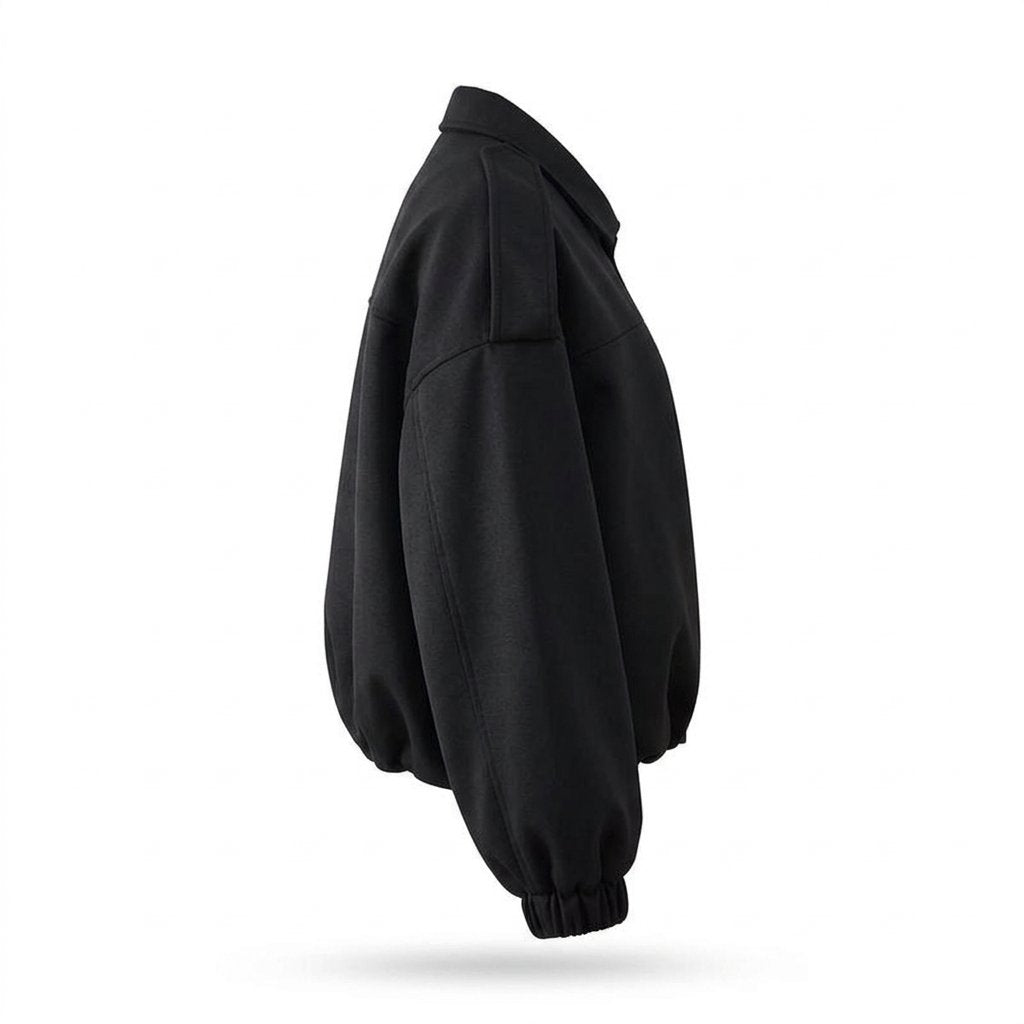 Victoria | Women's Oversized Faux Suede Bomber Jacket
